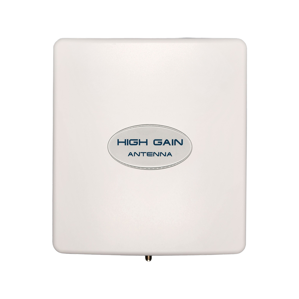 Patch Antenna, WiFi 2.4+5.XGHz, Directional Radiation, 8/10dBi Gain with SMA Female Connector (7" x 8" x 1-3/4")