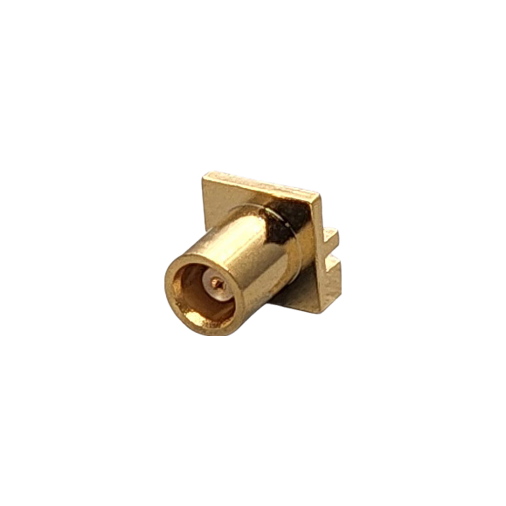 MCX Jack Connector Solder Attachment PCB Edge Mount