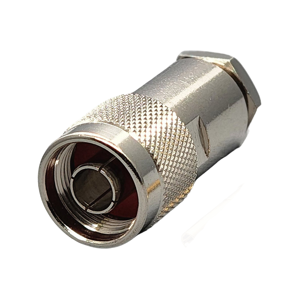 Reverse Polarity N Male Connector Clamp Coax RG8, RG9, RG213