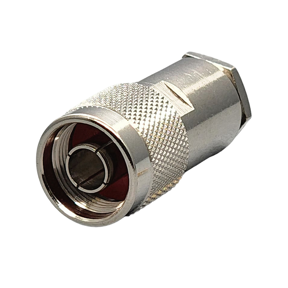 Reverse Polarity N Male Connector Clamp Coax RG55, RG58, RG55A