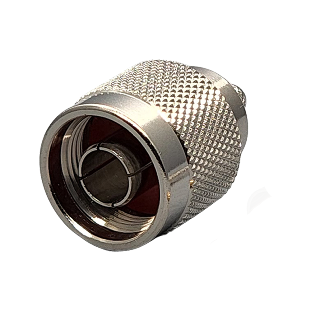 Reverse Polarity N Male Connector Crimp Coax RG55, RG58