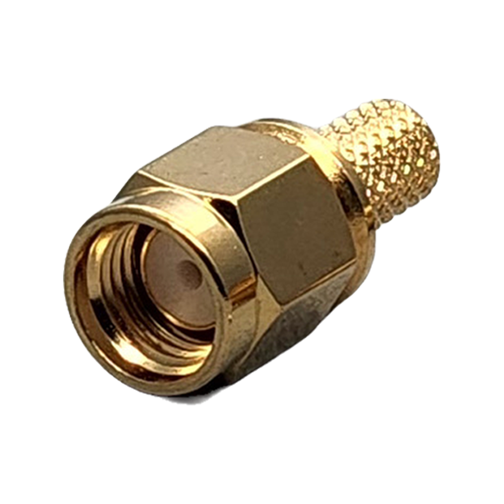 SMA Male Connector Crimp Coax RG55A, RG58A, RG58C