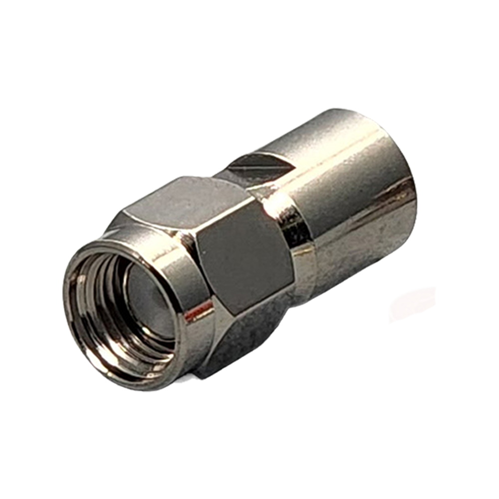 Reverse Polarity SMA Male Connector Clamp Coax RG174