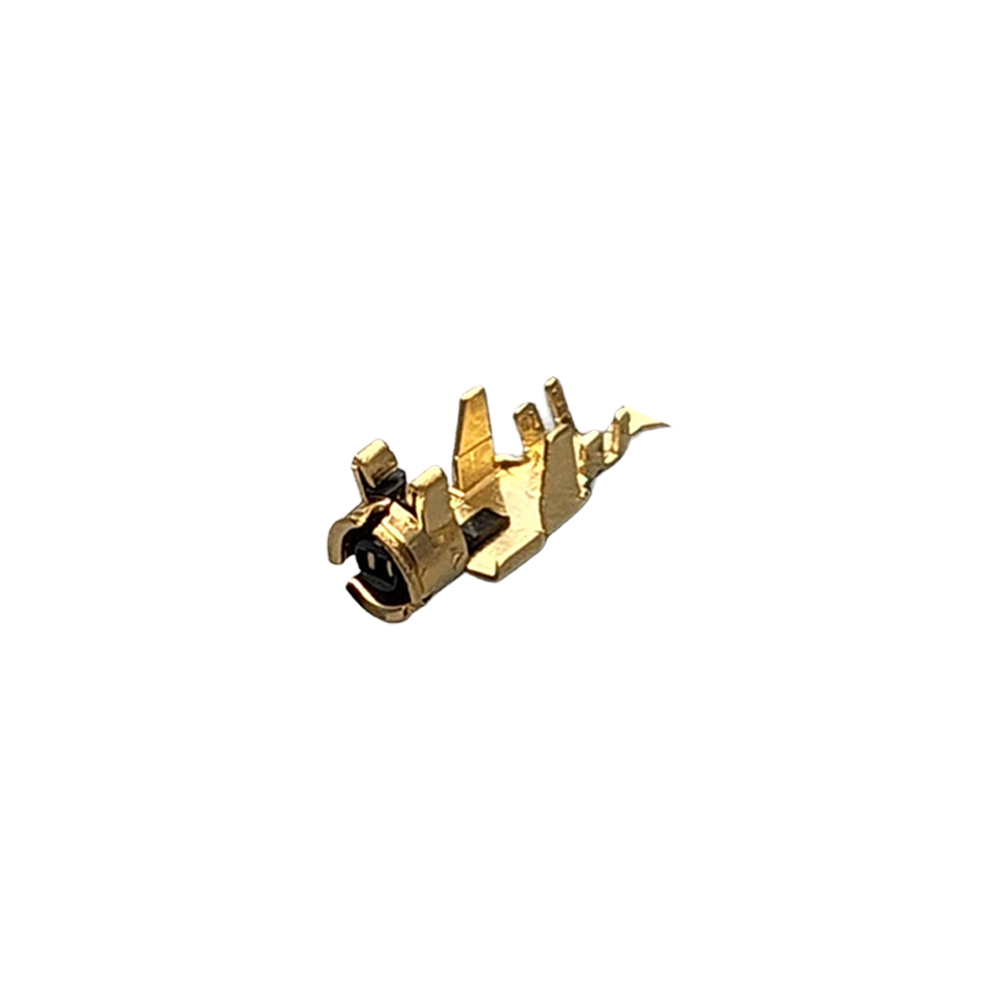 u.FL Male Right Angle Connector Crimp Coax 1.13mm