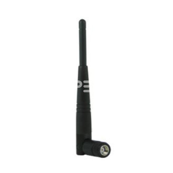 Swivel (Rubber) Antenna, WiFi 2.4GHz, Omni Radiation, 4dBi Gain with RP TNC Male Connector (6")