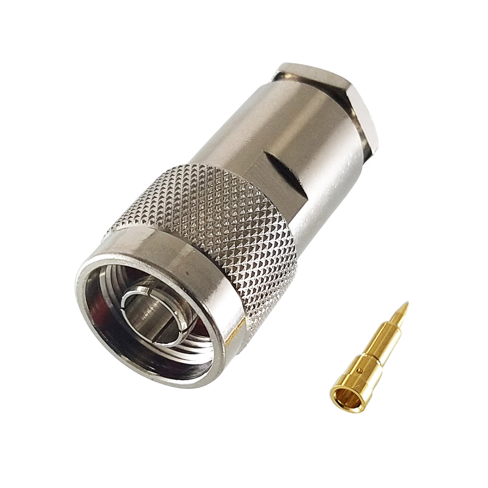 N Male Connector Clamp Coax J400, LMR400