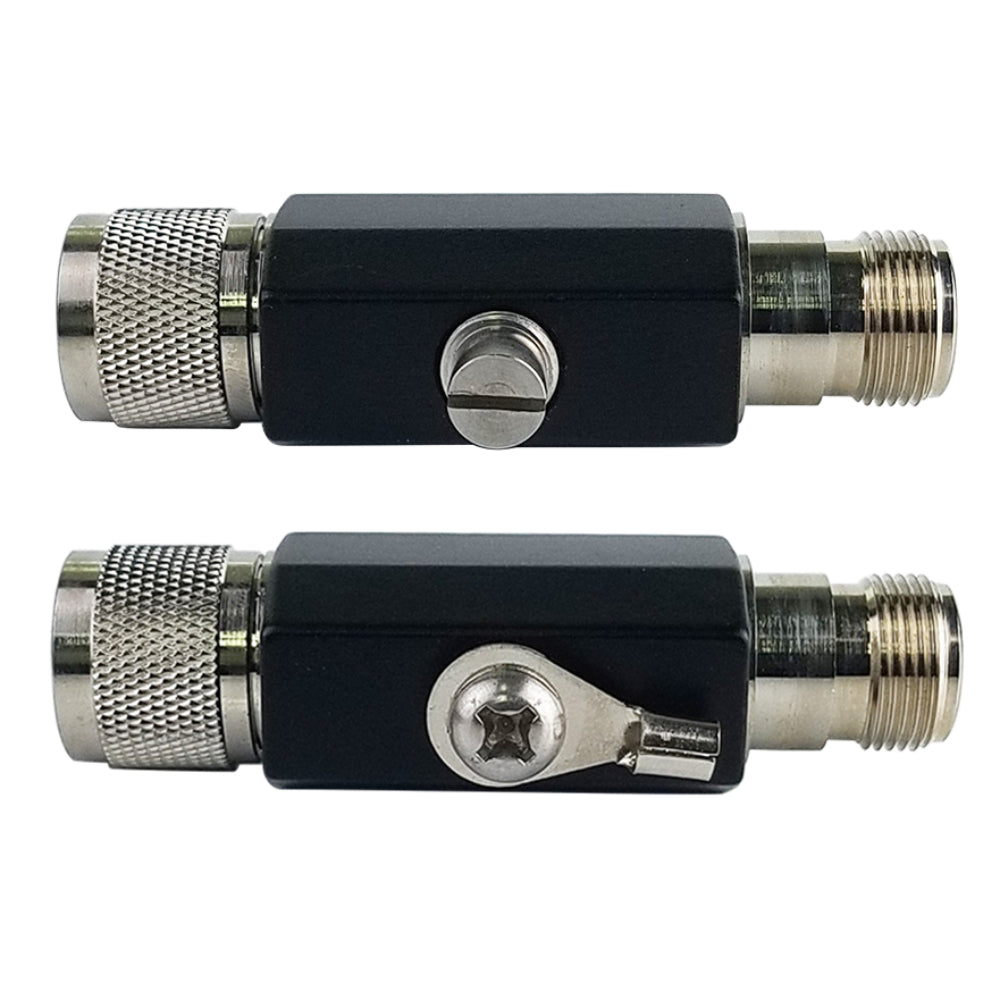 N Male to N Female 7GHz Surge Arrestor / Lightning Protector