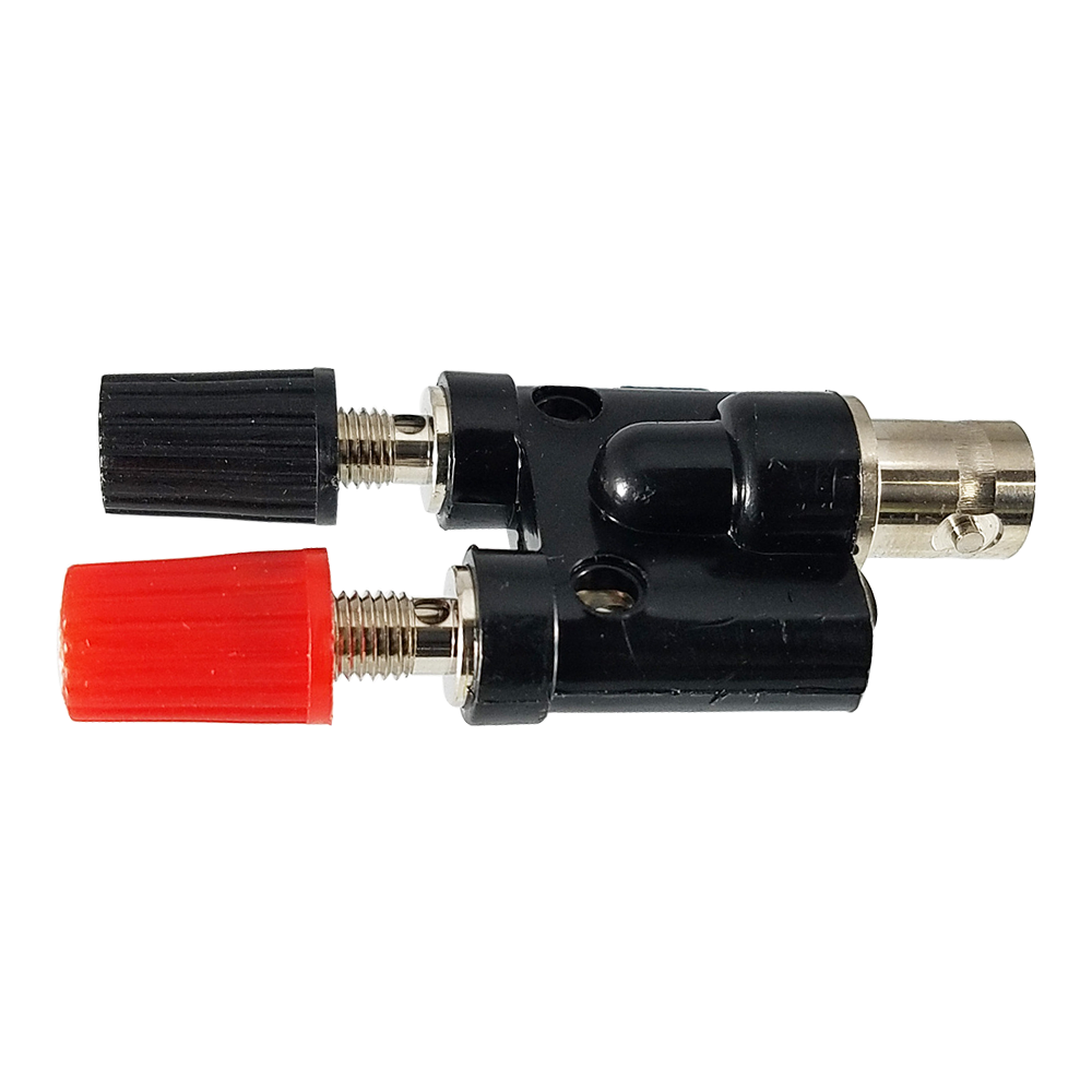 BNC Female to Double Banana Binding Post Jack Adapter [RFS-100058]