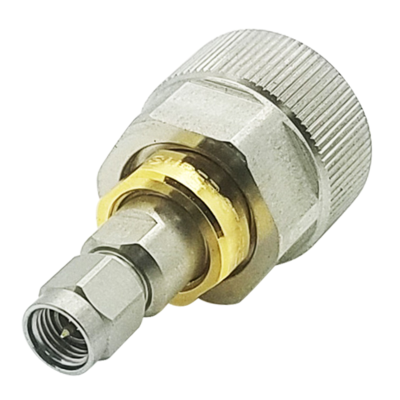 3.5MM Male to 7MM Sexless Precision Adapter, Passivated Stainless Steel