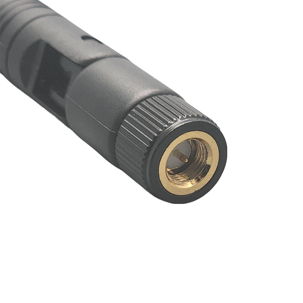 Straight (Rubber) Antenna, ISM ISM 900, Omni Radiation, 3dBi Gain with SMA Male Connector (8")