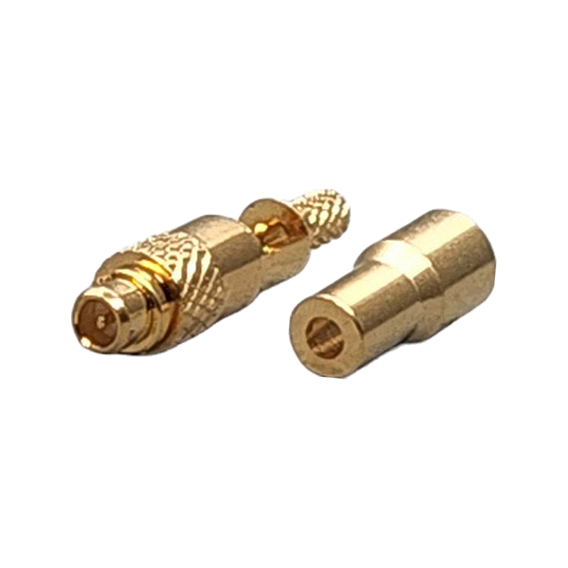 MMCX Plug Connector Crimp Coax 1.13mm, 1.32mm, 1.37mm