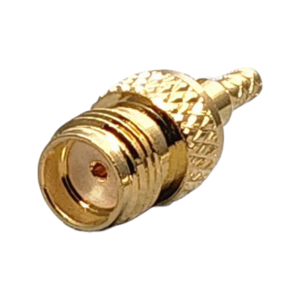 SMA Female Connector Crimp Coax 1.13mm, 1.32mm, 1.37mm