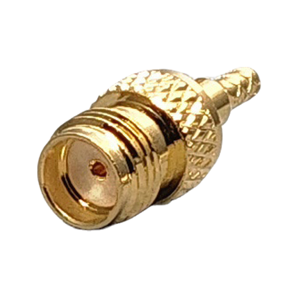 SMA Female Connector Crimp Coax 1.13mm, 1.32mm, 1.37mm