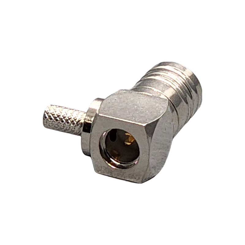 SMB Plug Right Angle Connector Crimp Coax RG174, RG188, RG316