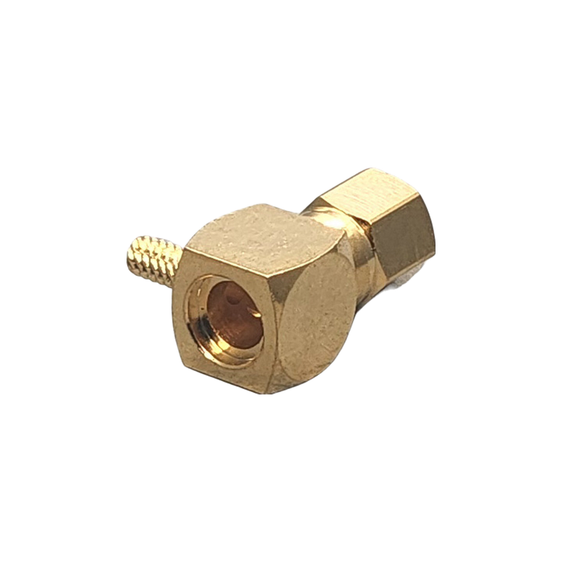 SMC Plug Right Angle Connector Crimp Coax RG174, RG188, RG316