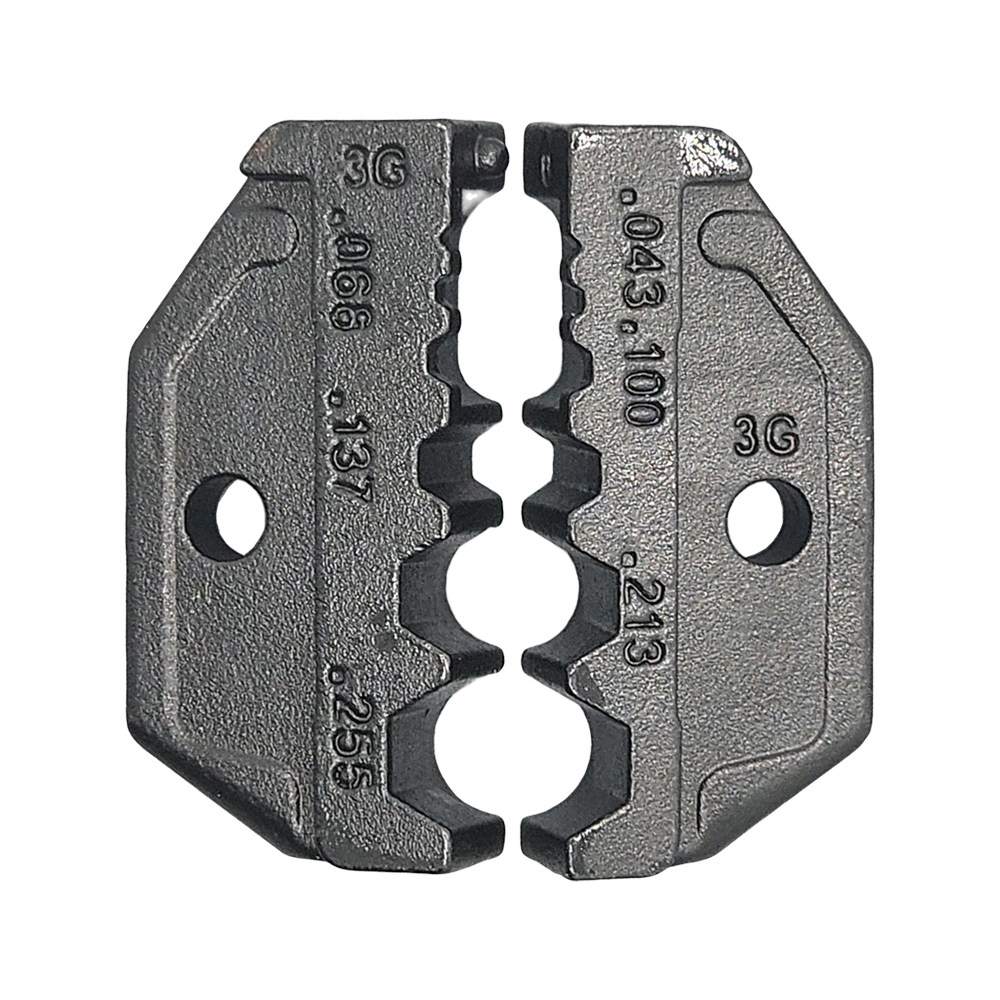 Crimp Tool Die for .043”/.068”/.100”/.137”/.213”/.255”