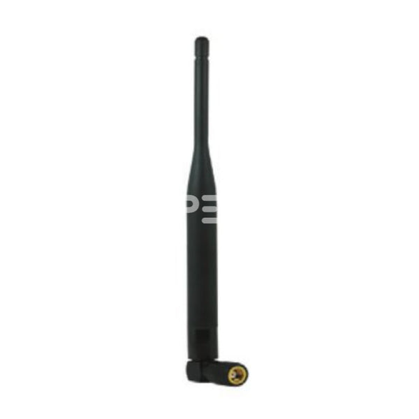 Swivel (Rubber) Antenna, WiFi 2.4GHz, Omni Radiation, 5dBi Gain with RP SMA Male Connector (7-3/4")