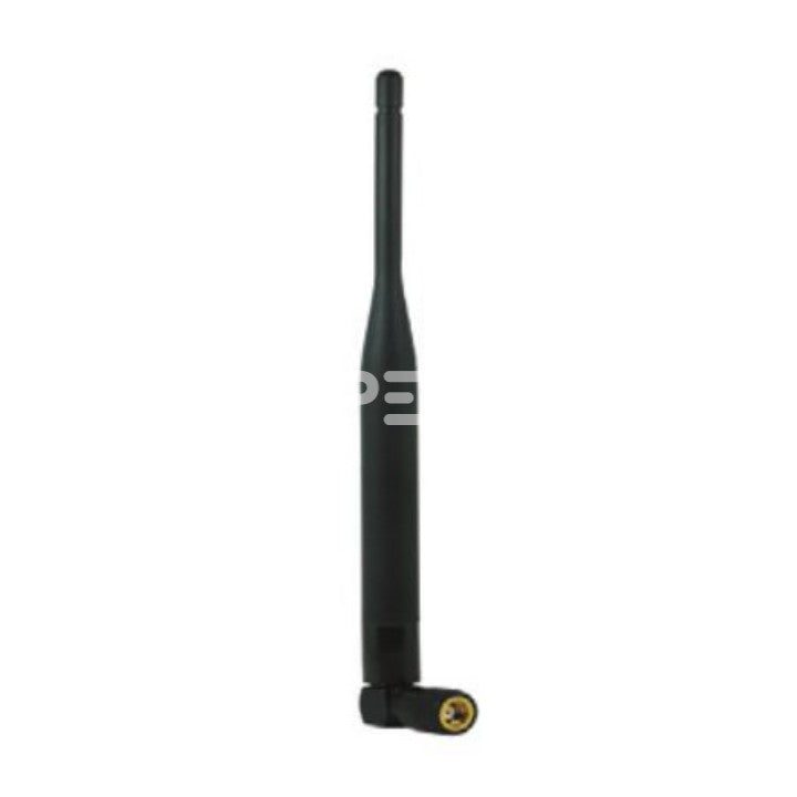 Swivel (Rubber) Antenna, WiFi 2.4GHz, Omni Radiation, 5dBi Gain with RP TNC Male Connector (7-3/4")