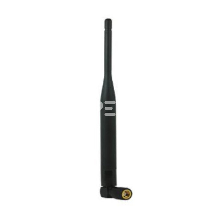 Straight (Rubber) Antenna, WiFi 2.4GHz, Omni Radiation, 5dBi Gain with RP SMA Male Connector (7")