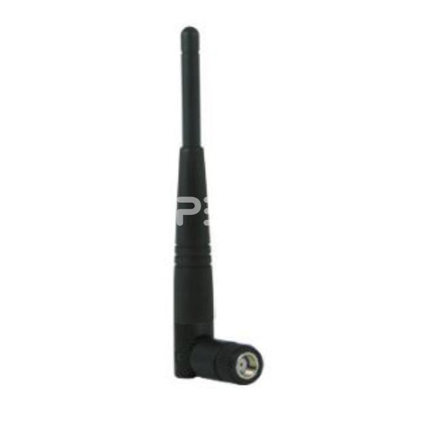 Swivel (Rubber) Antenna, WiFi 2.4GHz, Omni Radiation, 4dBi Gain with RP SMA Male Connector (6")