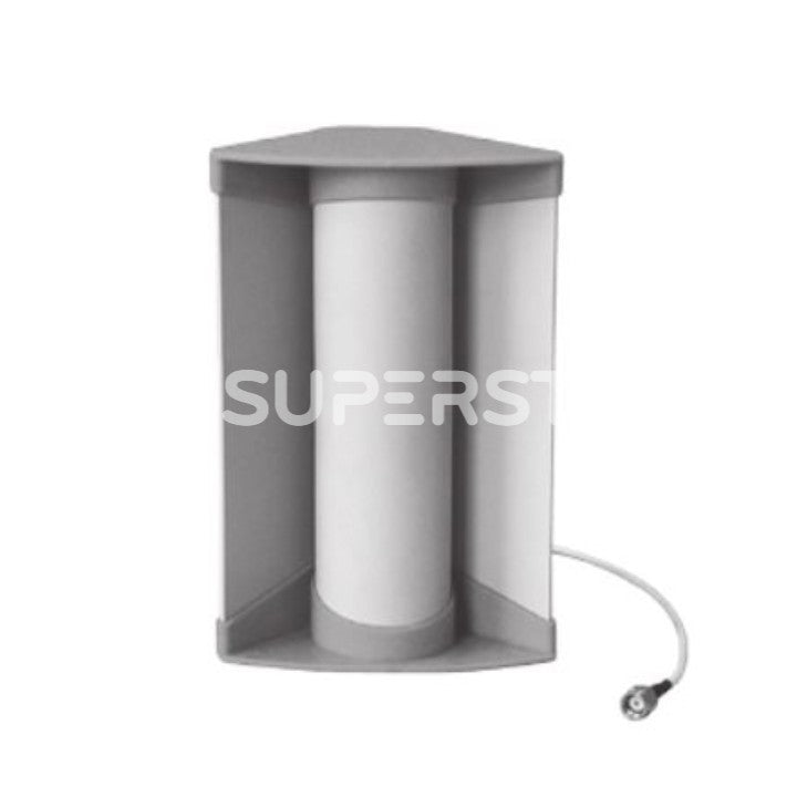 Corner Antenna, WiFi 2.4+5.XGHz, Directional Radiation, 8/10dBi Gain with RP SMA Male Connector (8-1/2")