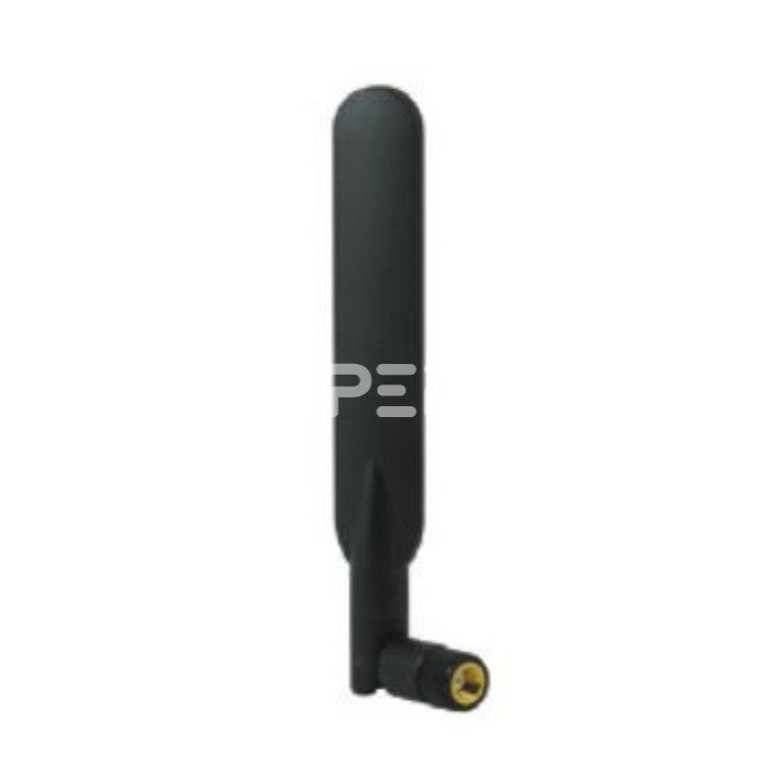 Swivel (Rubber) Antenna, WiFi 2.4+5.XGHz, Omni Radiation, 3/5dBi Gain with RP SMA Male Connector (6-1/4")