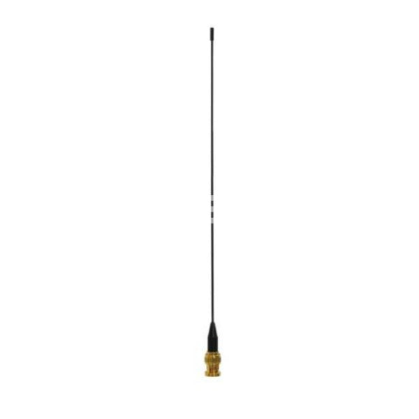 Straight (Metal) Antenna, Ham Radio 144/430MHz, Omni Radiation, 2/3dBi Gain with SMA Male Connector (17")