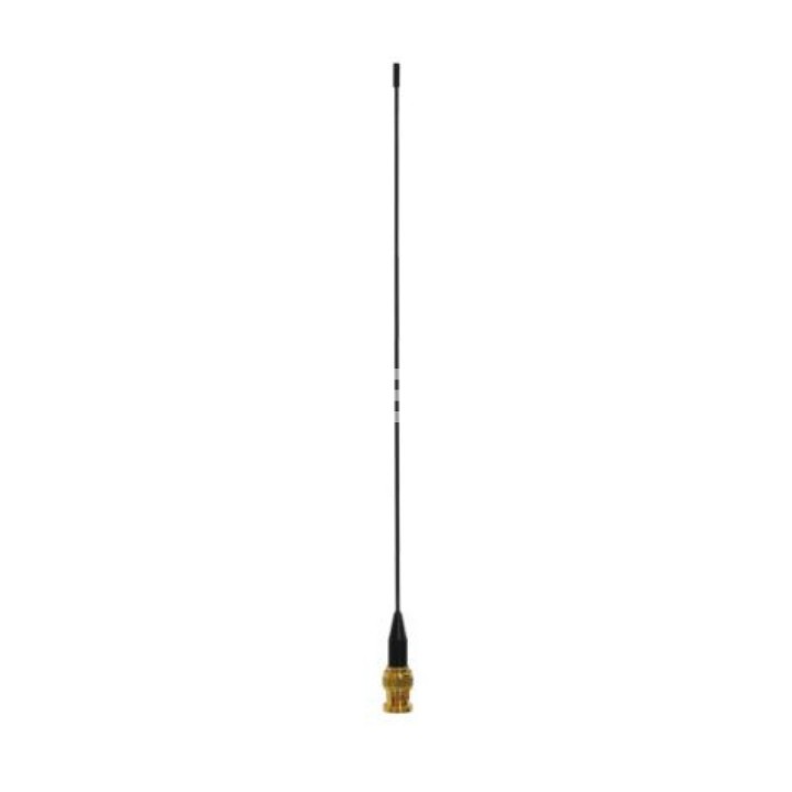 Straight (Metal) Antenna, Ham Radio 144/430MHz, Omni Radiation, 2/3dBi Gain with SMA Female Connector (17")